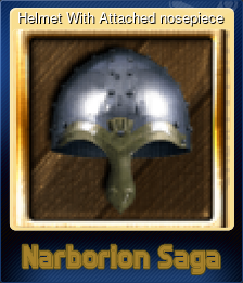 Helmet With Attached nosepiece