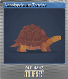 Series 1 - Card 7 of 10 - Kassiopeia the Tortoise