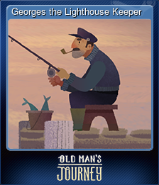 Series 1 - Card 5 of 10 - Georges the Lighthouse Keeper