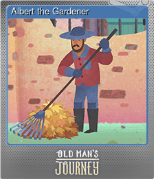 Series 1 - Card 2 of 10 - Albert the Gardener