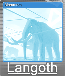 Series 1 - Card 5 of 5 - Mammoth