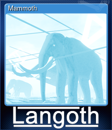Series 1 - Card 5 of 5 - Mammoth
