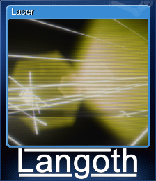 Series 1 - Card 3 of 5 - Laser