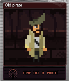 Series 1 - Card 1 of 5 - Old pirate