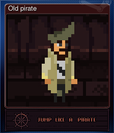 Series 1 - Card 1 of 5 - Old pirate