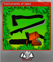 Series 1 - Card 3 of 7 - Instruments of labor