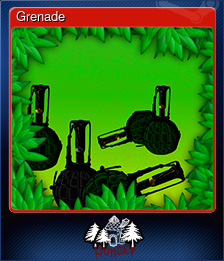 Series 1 - Card 1 of 7 - Grenade