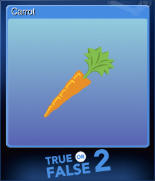 Series 1 - Card 2 of 5 - Carrot