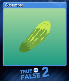 Series 1 - Card 1 of 5 - Cucumber