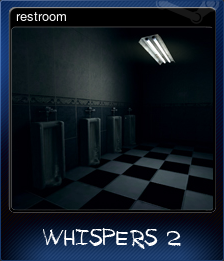 Series 1 - Card 5 of 5 - restroom