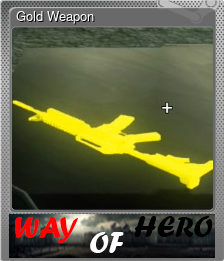 Series 1 - Card 2 of 5 - Gold Weapon