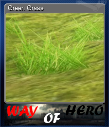 Series 1 - Card 4 of 5 - Green Grass