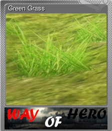 Series 1 - Card 4 of 5 - Green Grass