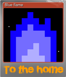 Series 1 - Card 2 of 5 - Blue flame