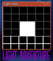 Series 1 - Card 1 of 5 - Light cube