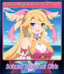 Series 1 - Card 1 of 8 - Sakura Magical Girls - Yuki