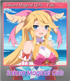 Series 1 - Card 1 of 8 - Sakura Magical Girls - Yuki