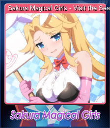 Sakura Magical Girls - Visit the Sea Tea Beach Cafe