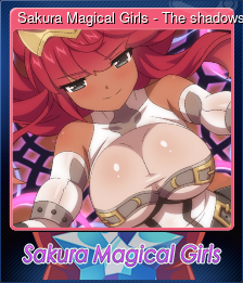 Series 1 - Card 6 of 8 - Sakura Magical Girls - The shadows belong to us