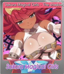 Series 1 - Card 6 of 8 - Sakura Magical Girls - The shadows belong to us