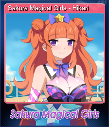 Series 1 - Card 2 of 8 - Sakura Magical Girls - Hikari