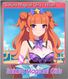 Series 1 - Card 2 of 8 - Sakura Magical Girls - Hikari