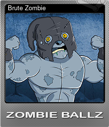 Series 1 - Card 1 of 7 - Brute Zombie