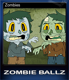 Series 1 - Card 7 of 7 - Zombies