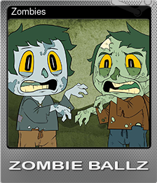 Series 1 - Card 7 of 7 - Zombies