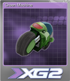 Series 1 - Card 2 of 7 - Green Machine