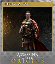 Series 1 - Card 4 of 10 - JULIUS CAESAR