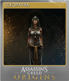 Series 1 - Card 5 of 10 - CLEOPATRA