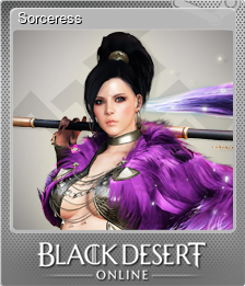 Series 1 - Card 8 of 14 - Sorceress