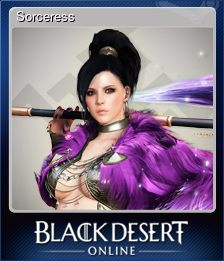 Series 1 - Card 8 of 14 - Sorceress