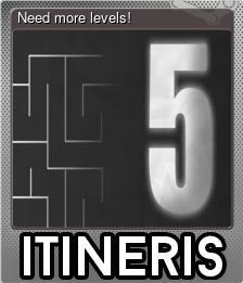 Series 1 - Card 5 of 5 - Need more levels!