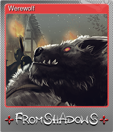 Series 1 - Card 4 of 8 - Werewolf