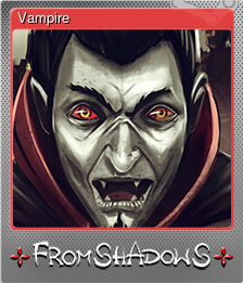 Series 1 - Card 5 of 8 - Vampire