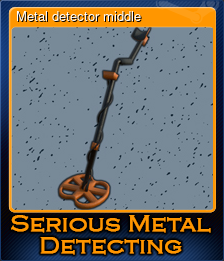 Series 1 - Card 2 of 5 - Metal detector middle