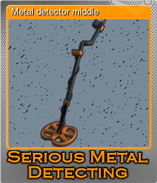 Series 1 - Card 2 of 5 - Metal detector middle