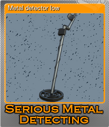 Series 1 - Card 1 of 5 - Metal detector low