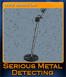 Series 1 - Card 1 of 5 - Metal detector low