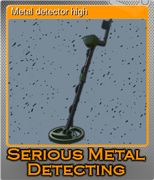 Series 1 - Card 3 of 5 - Metal detector high