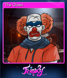 Series 1 - Card 4 of 8 - The Clown