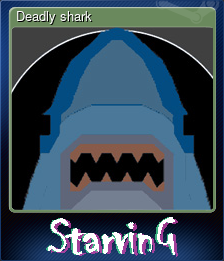 Series 1 - Card 4 of 5 - Deadly shark