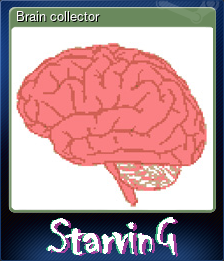 Series 1 - Card 5 of 5 - Brain collector