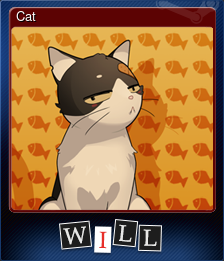 Series 1 - Card 8 of 12 - Cat