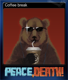 Series 1 - Card 6 of 9 - Coffee break