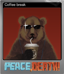 Series 1 - Card 6 of 9 - Coffee break