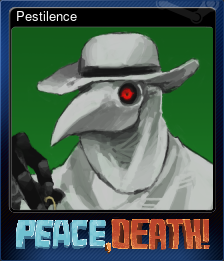 Series 1 - Card 4 of 9 - Pestilence