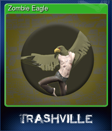 Series 1 - Card 2 of 5 - Zombie Eagle